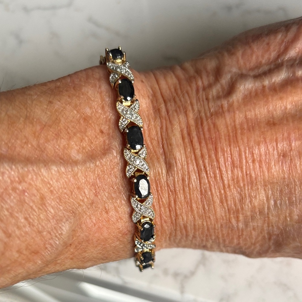 Vintage Gold and Silver Women's Bracelet